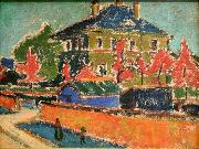 Villa in Dresden Ernst Ludwig Kirchner